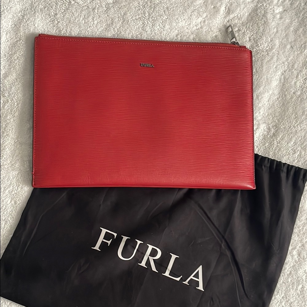 Furla leather case/clutch